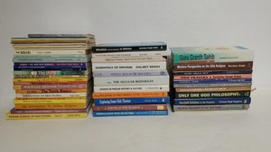 Lot of 45 Sikh Related Books - Sikhism India Punjab Religion Philosophy History - Picture 1 of 15