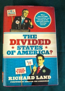 THE DIVIDED STATES OF AMERICA - RICHARD LAND - HB/DJ - 2007 - Picture 1 of 4