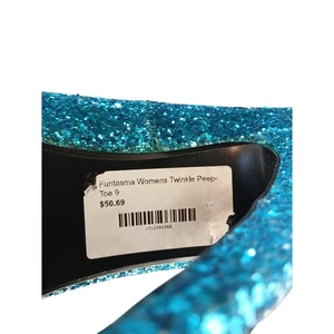 fabulicious heels twinkle sparkly heels - Picture 1 of 5