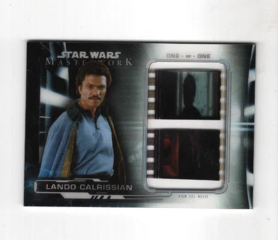 LANDO CALRISSIAN ONE OF ONE FILM CEL RELIC STAR WARS MASTERWORK TRILOGY #D 1/1 - Image 1 of 2
