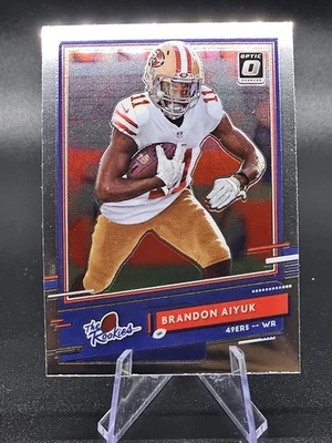 2020 Donruss Optic #TR-BA Brandon Aiyuk The Rookies San Francisco 49ers (RC) - Image 1 of 3