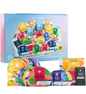 NIB Sephora HOLY SHEET! 20 FACE & BODY MASKS Christmas 2024 SKIN CARE COLLECTION - Picture 1 of 3
