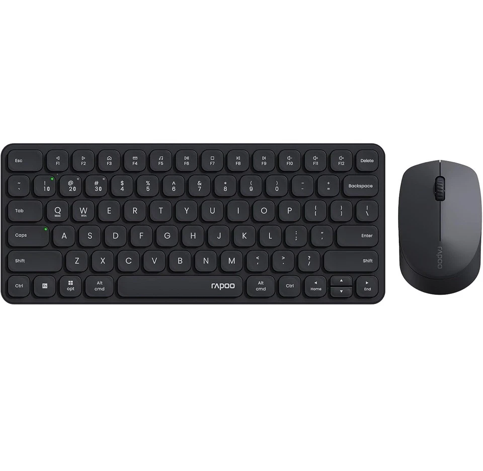 Rapoo 9010M Keyboard & Mouse Bluetooth/Wireless for Windows/Mac/Linux/Chrome - Image 1 of 4