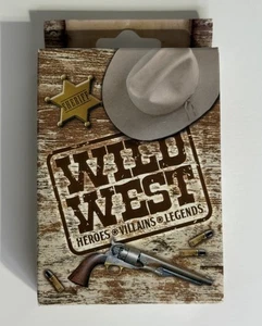 Wild West Heroes Villains and Legends Playing Cards Poker Deck w/ Jokers - Picture 1 of 4