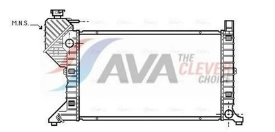 AVA COOLING SYSTEMS MSA2183 Kühler Wasserkühler Motorkühler - Bild 1 von 4