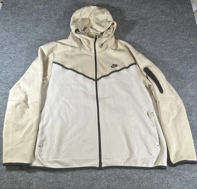 NIKE HOMBRE TECNOLOGÍA POLAR SUDADERA CON CAPUCHA CREMALLERA COMPLETA "OREWOOD BROWN" (DV0537 206) TALLA XXL Foto 1 de 4