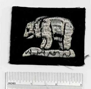 Orig WW2 ICELAND 1st Marine Brigade WWII Shoulder Patch US Corps USMC Polar Bear - Picture 1 of 2