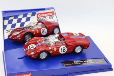 Carrera Digital 1 32 法拉利 365 P2 18 号赛车玩具轨道赛车 — 第 1/4 张图片
