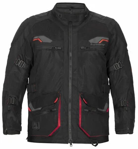 Tourmaster Ridgecrest Mens Adventure Motorcycle Touring Jacket Black - Picture 1 of 2