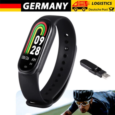 M8 Bluetooth Smart Watch Band Fitness Tracker Sport Uhr Puls Blutdruck Armband - Bild 1 von 4