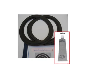 12" Foam Speaker Subwoofer Surrounds Repair Kit: Boston Acoustic Rockford Punch - Picture 1 of 2