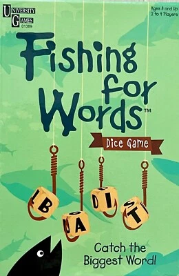 Juego de dados de pesca para palabras piezas de repuesto y piezas - tú eliges - Universidad Foto 1 de 4