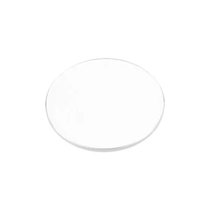 26 mm Durchmesser Uhrenglas Saphirglas Linse, rund flach 1,1 mm Stärke klar - Bild 1 von 6