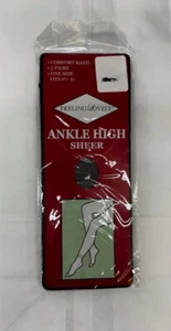 FEELING LOVELY ANKLE HIGH SHEER STOCKINGS (COLOR: OFF BLACK) - Picture 1 of 1