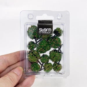 HO/OO Scale season Bushes Vegetation Trees Miniature Plants Forest Railway Scene - Picture 1 of 10