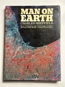 Man On Earth - By Charles Sheffield - Hardcover Book - Picture 1 of 11