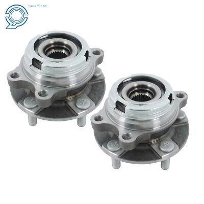 2x Cojinete de cubo de rueda delantera para INFINITI Q50 Q60 Q70 G37 QX50 QX70 M35 M37 AWD Foto 1 de 4