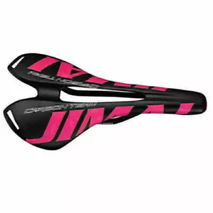 Carbon Fiber Bicycle Saddle Racing Road Mountain Bike Seat Cycling Cushion Pad - Picture 1 of 19