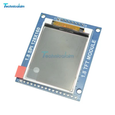 1.8 Inch Mini Serial SPI TFT LCD Module Display with PCB Adapter ST7735B IC - Bild 1 von 4