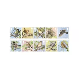 FR1749 - 2017 Great Britain Songbirds Bird Songs - Picture 1 of 1