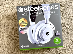 SteelSeries Arctis Nova 7X Wireless Gaming Headset Multi-Platform White - Afbeelding 1 van 3