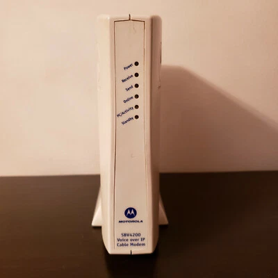 Used Motorola SURFBoard SBV4200 Voice over IP Cable Modem - Image 1 of 4