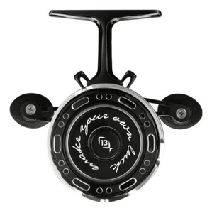 13 Fishing Black Betty 6061 Machined Inline Reel Right Hand Ice Reel 6061-2015RH - Picture 1 of 3