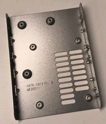 Metall SSD Einbaurahmen 2.5" Zoll SSDs ID.: K679-C912 Rev. B ME20211 Fujitsu