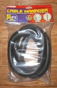 Prime 5 Ft Cable Manager (Keeps Cords & Cables Neat & Tangle Free) - Picture 1 of 1