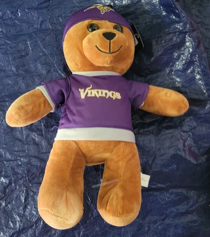 Minnesota Vikings GOOD STUFF 14" Plush Teddy Bear Stuffed Animal Toy NFL Cover