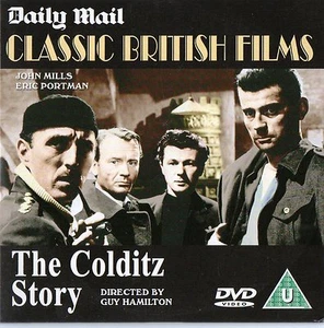 THE COLDITZ STORY - John Mills*Eric Portman CLASSIC BRITISH WAR FILM PROMO DVD - Picture 1 of 2