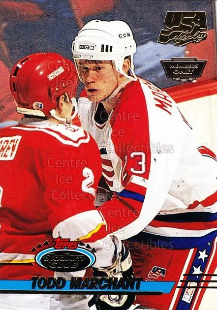 1993-94 Stadium Club Team USA Members Only #15 Todd Marchant - Image 1 of 1