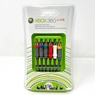 Cable AV HD componente Microsoft Xbox 360 OEM B4V-00004 Foto 1 de 4