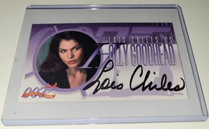 98 LOIS CHILES Autogrammkarte A3 nmmt damen james bond Moonraker HOLLY GOODHEAD - Bild 1 von 4