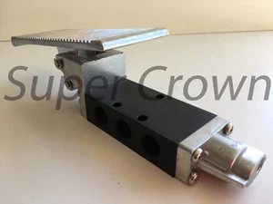 Foot Pedal Control Valve 3 Position 5 Port 1/4" Thread Air Pneumatic Switch 3A1 - Picture 1 of 4