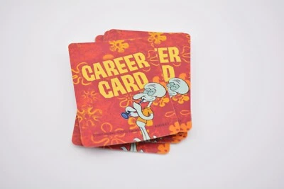 Spongebob Squarepants Game of Life part pieces - qty 10 career cards - Image 1 of 2