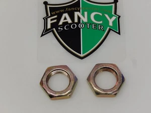 2 OF Kid ATV Rear Axle M 22 *1.5 PITCH NUT FOR TAOTAO,COOLSTER,KAZUMA 50CC 110CC - Foto 1 di 3