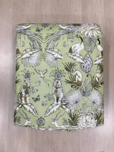 25 Yard Hand Block Print Handmade Cotton Indian Natural Sanganeri Print Fabric - Picture 1 of 3