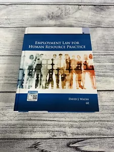 Employment Law for Human Resource Practice | 6th Edition | by David J. Walsh - Picture 1 of 7