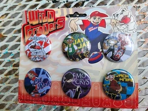 Rob Dyrdek's Wild Grinders Lot Of 6 Pins New And RARE!! - Picture 1 of 2