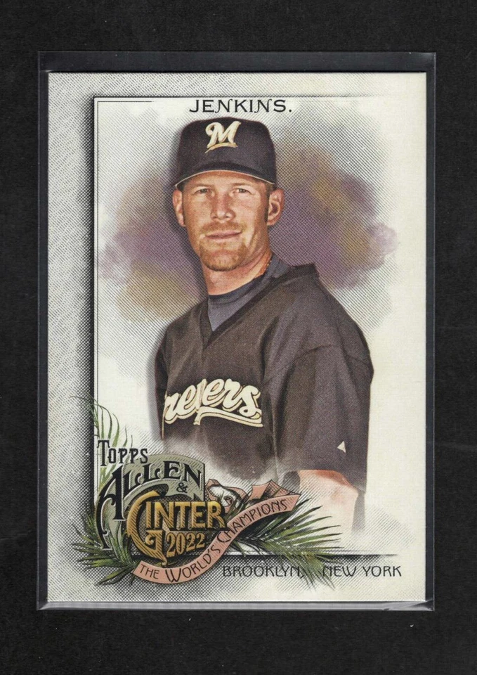 GEOFF JENKINS 2022 ALLEN & GINTER SHORT PRINT MILWAUKEE BREWERS - Image 1 of 1
