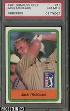 New listing
1981 Donruss Golf #13 Jack Nicklaus PSA 8 NM-MT