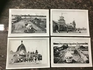 Lot of 4 1918 Photo Prints- Dixieland Park in Jacksonville, Florida 5X7 - Picture 1 of 5