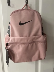NEW Nike Backpack Youth Small Pink  Brasilia Mini School Bag Kids BA5559-630 - Picture 1 of 4