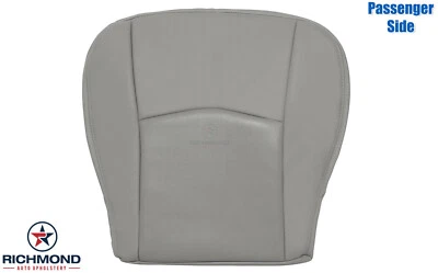 2004-2009 Cadillac SRX -Passenger Side Bottom Perforated Leather Seat Cover Gray - Изображение 1 из 4