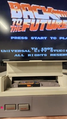 Back to the Future - NES - Cartridge Only - Authentic - Tested And Working - Image 1 of 4