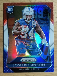 2015 Panini Prizm Prizms Rosso Bianco e Blu #252 Josh Robinson - Foto 1 di 2
