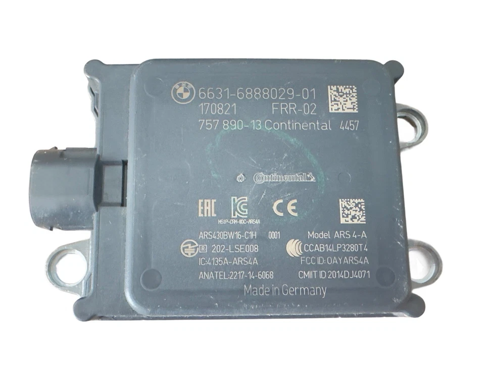 OEM BMW Radars sensor Front G01 G02 G11 G30 G31 F90 G32 6631-6888029-01 75789013 - Image 1 of 1