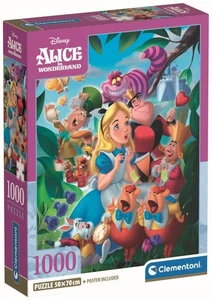 NEW Clementoni Jigsaw Puzzle 1000 Pieces Alice's Adventures in Wonderland - Picture 1 of 2
