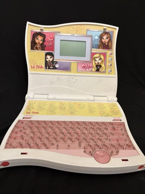 Lil Bratz Cyber Style Learning Laptop w/Spelling, Math, More-2004 - Image 1 of 4